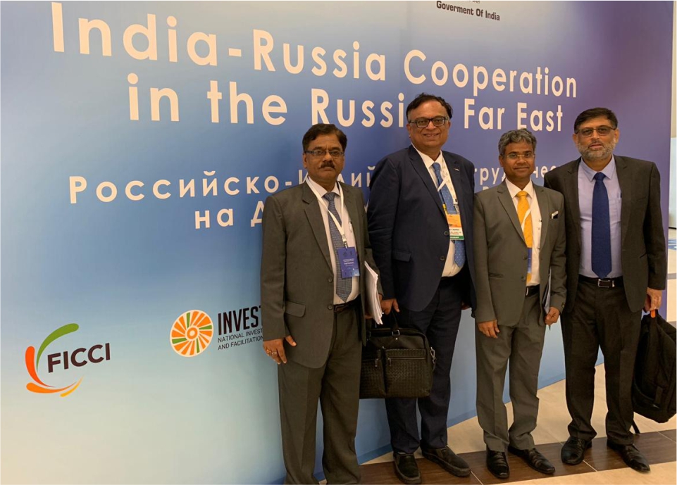 Inter-Ministerial Indian delegation visit to Vladivostok, Russia 